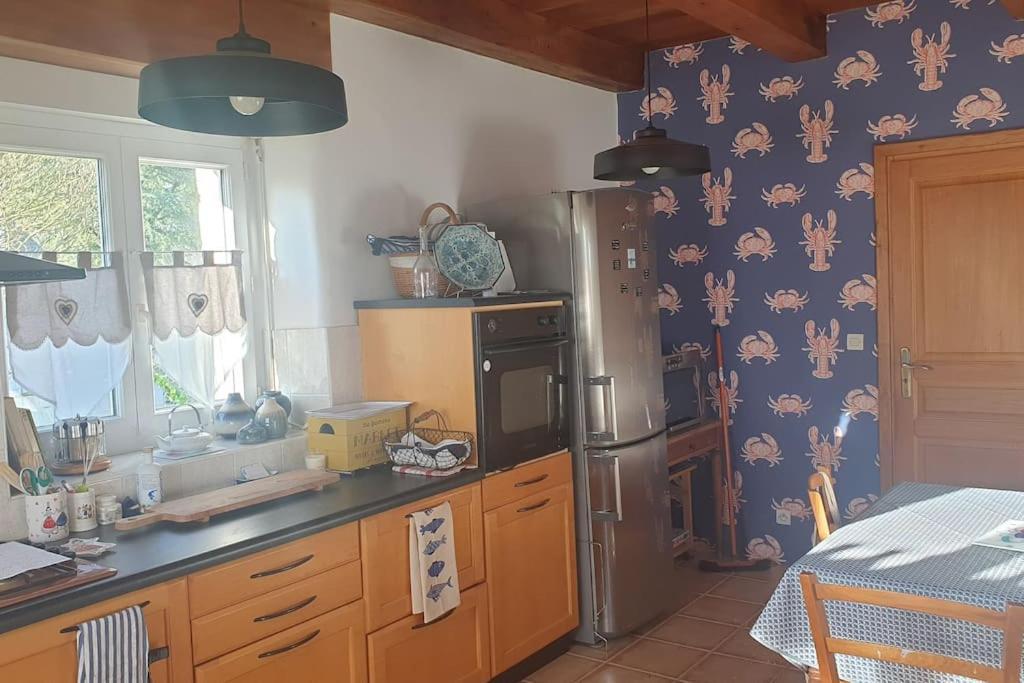 Cottage Entre Mer Et Campagne Pont-Scorff ภายนอก รูปภาพ